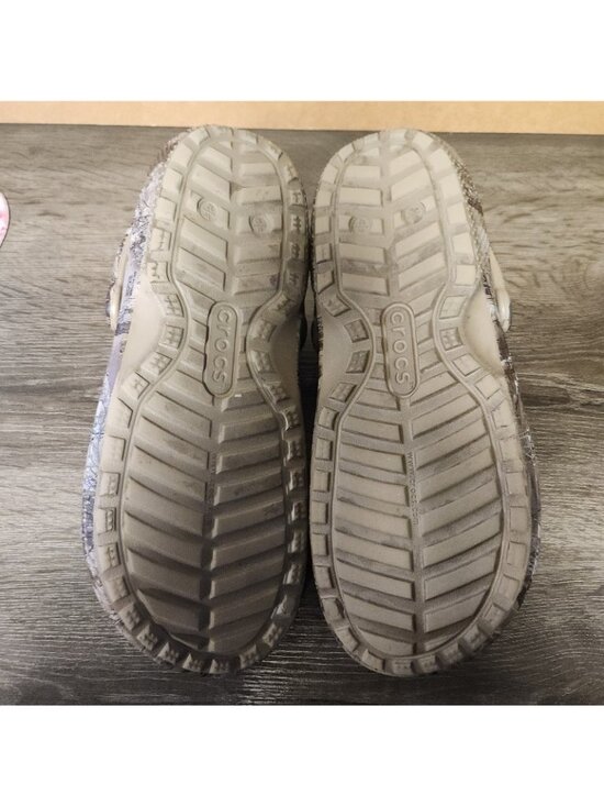 Crocs Classic Lined RealTree Edge Clogs Chocolate Camo Men's 10 - Women's 12 - Picture 8 of 10